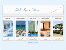 Tablet Screenshot of hotels.dreamspa-bg.com